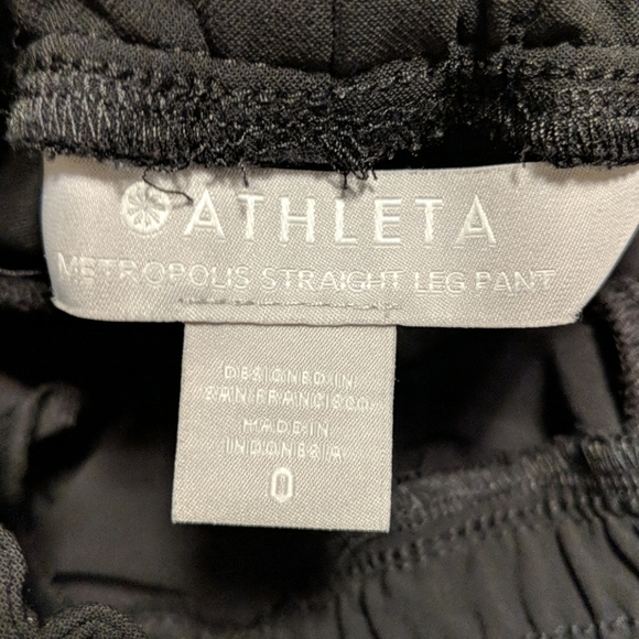 Athleta | Pants & Jumpsuits | Athleta Metropolis Straight Leg Pant 